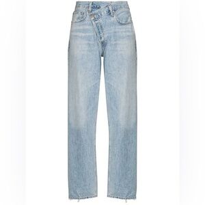 Agolde criss cross jeans